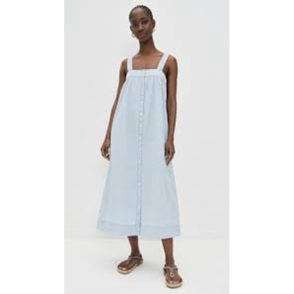 XIRENA Orly Maxi Dress Air Blue sz XS